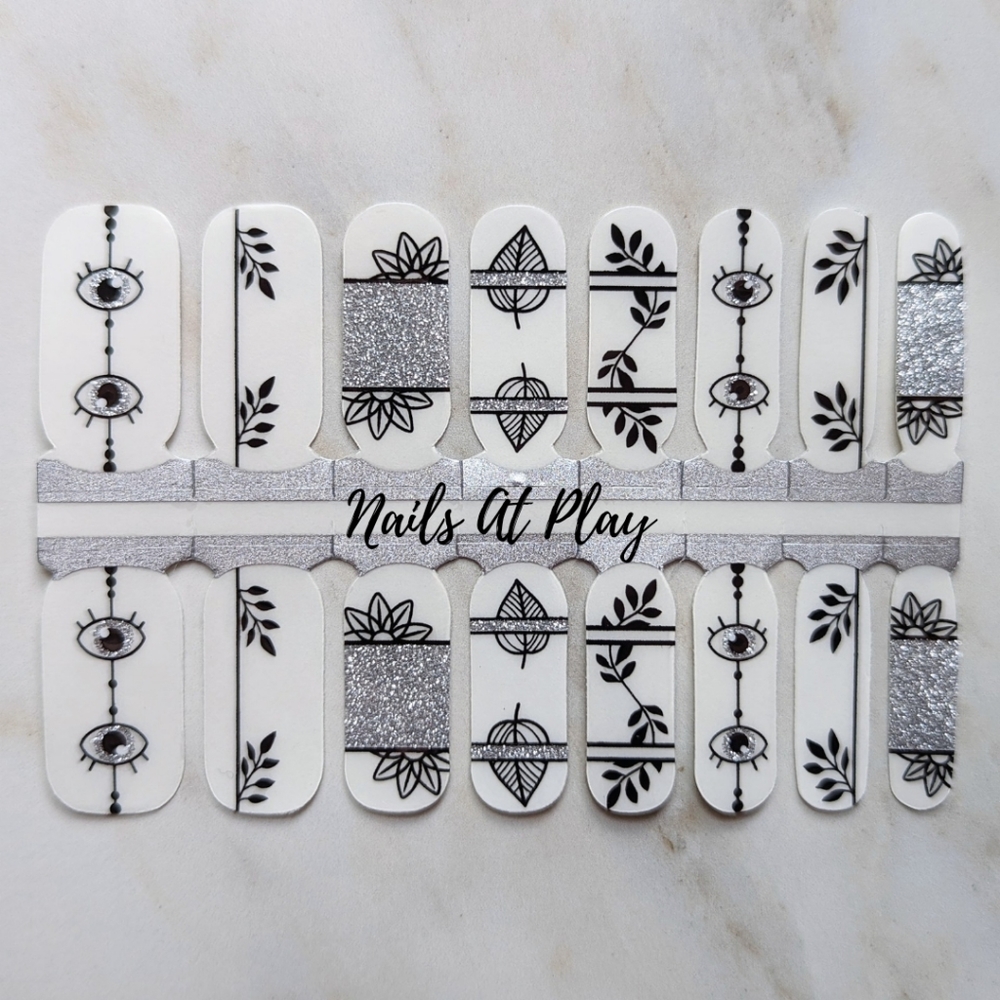 5 for $15 Nail Wraps- Unmistakable (transparent)